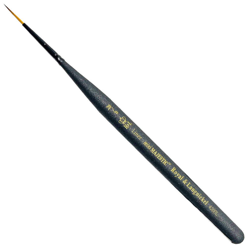 Royal Mini Majestic Synthetic Watercolor Brush Liner #20/0
