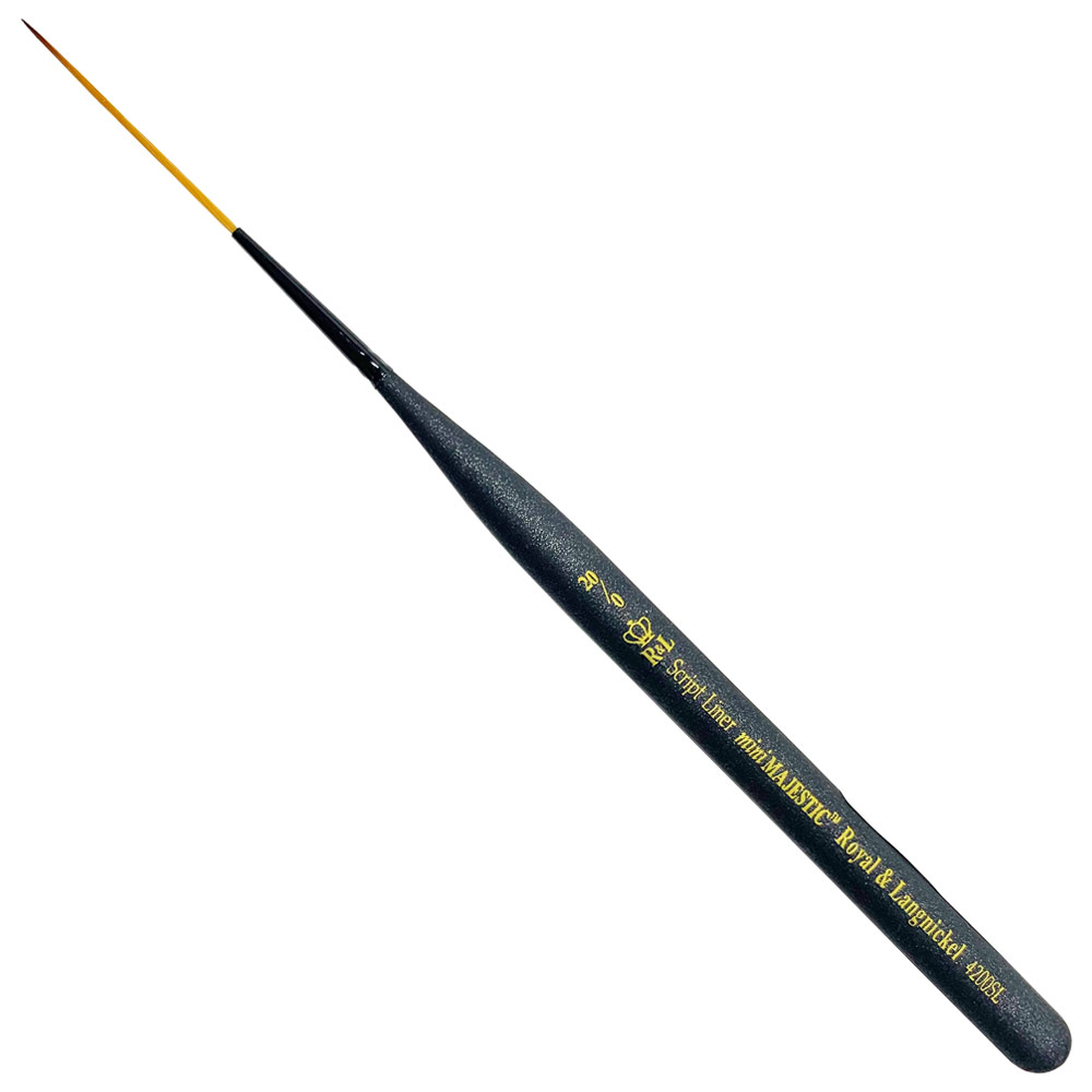 Royal Mini Majestic Synthetic Watercolor Brush Script Liner #20/0