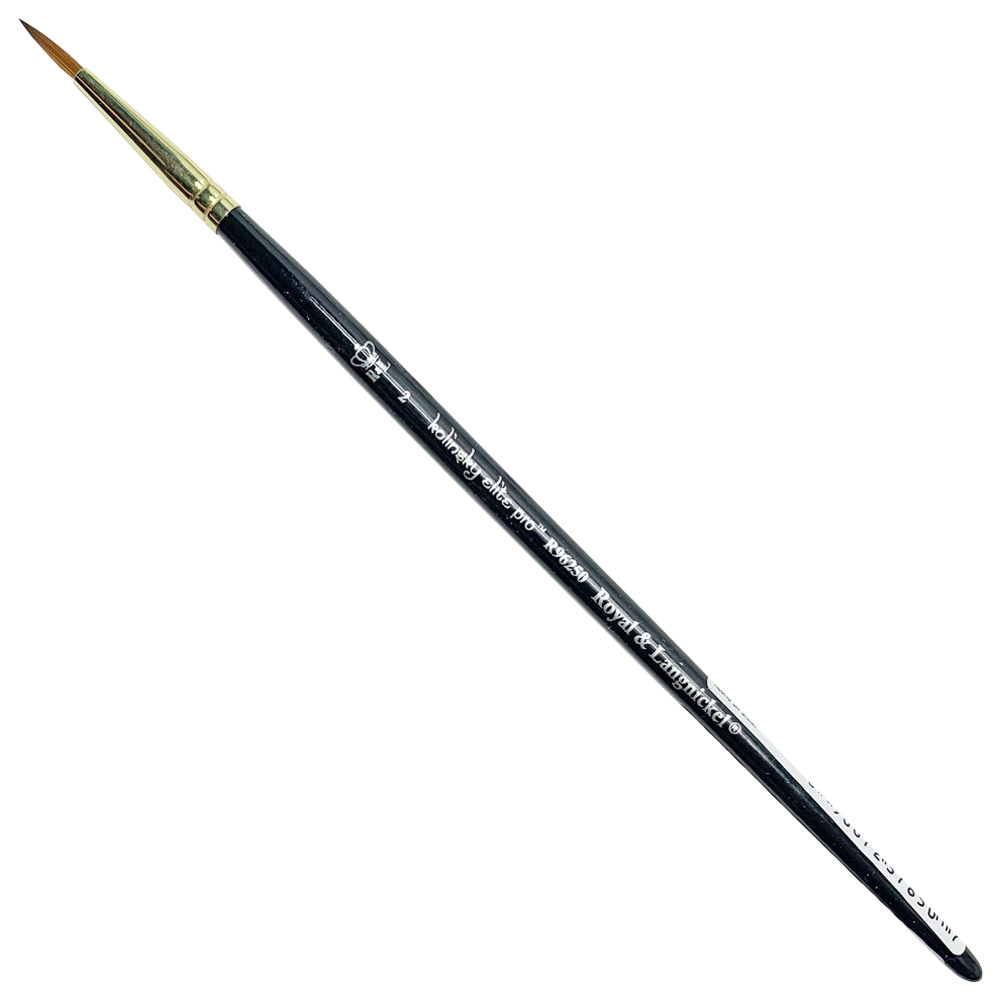 Royal Kolinsky Elite Pro Synthetic Watercolor Brush Round #2