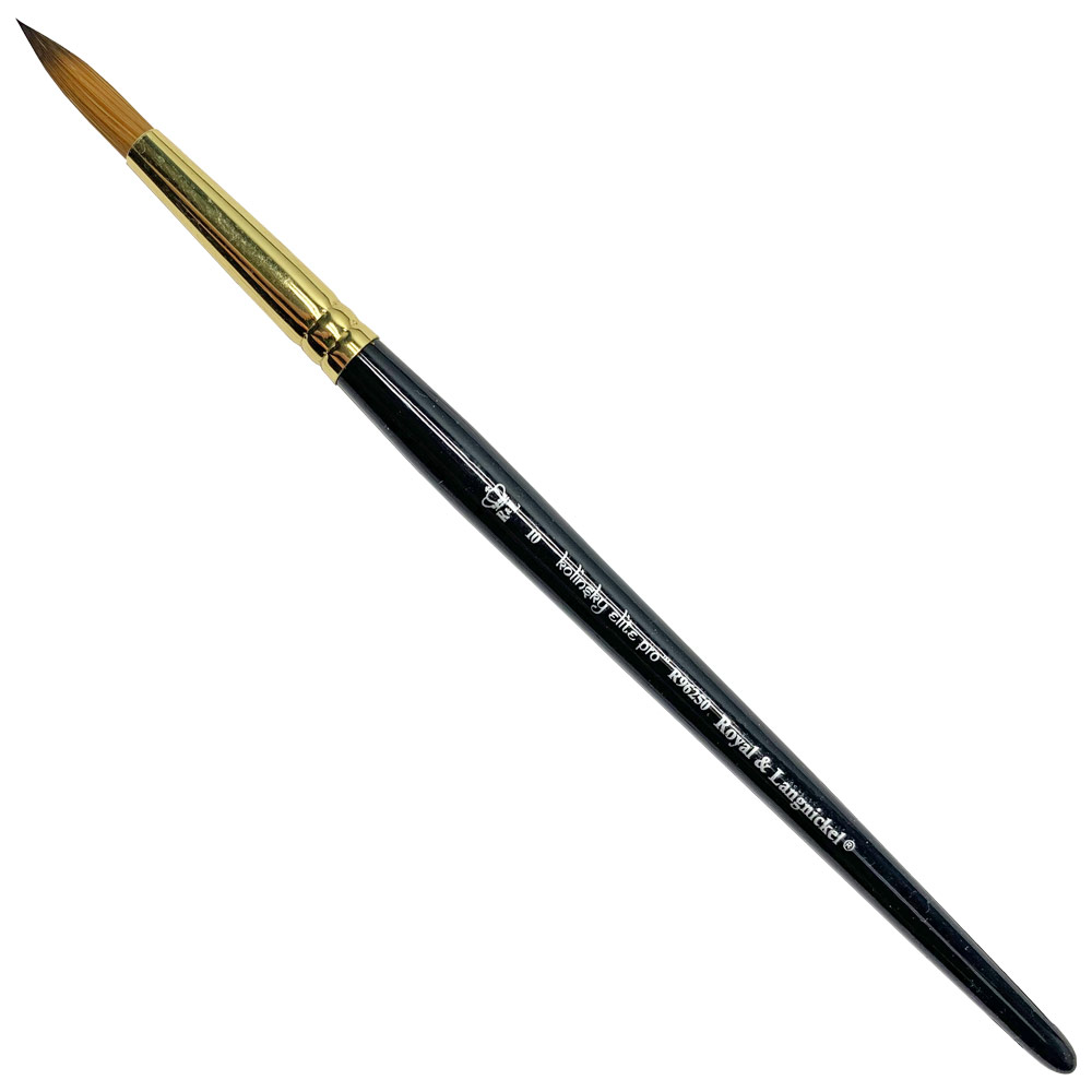Royal Kolinsky Elite Pro Synthetic Watercolor Brush Round #10