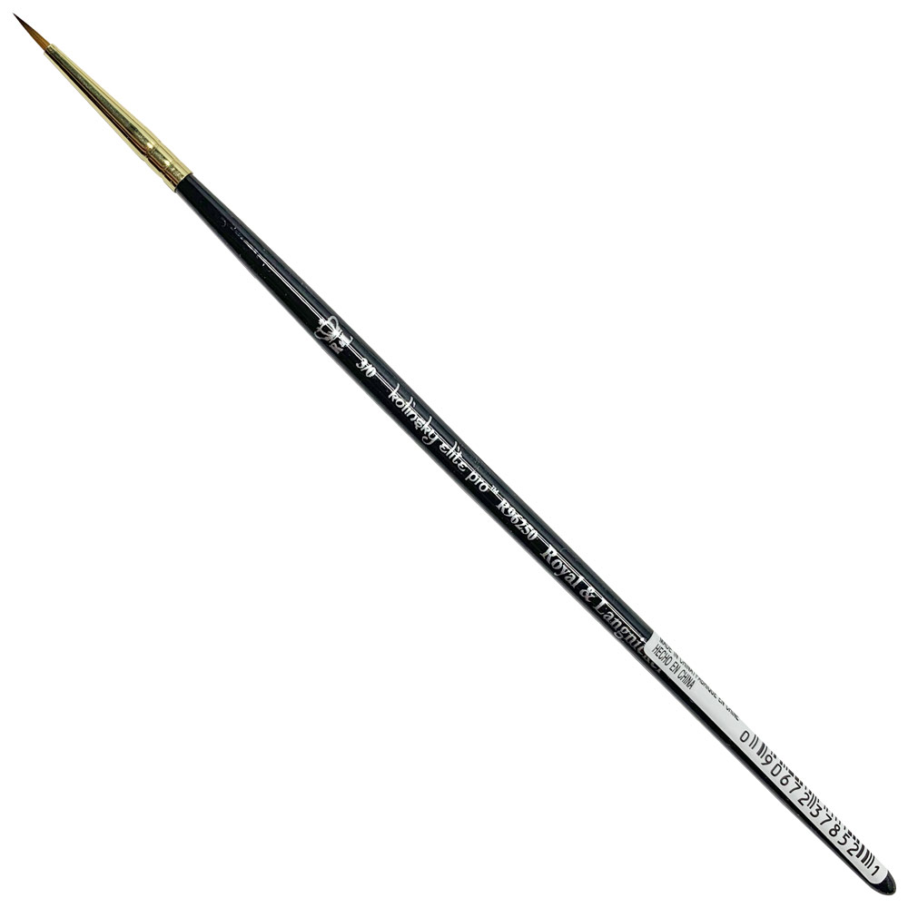 Royal Kolinsky Elite Pro Synthetic Watercolor Brush Round #3/0