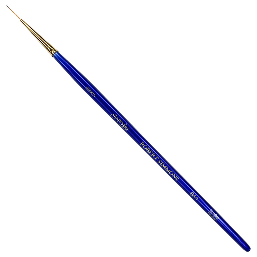 Robert Simmons Sapphire Sable Blend Watercolor Brush Liner #10/0