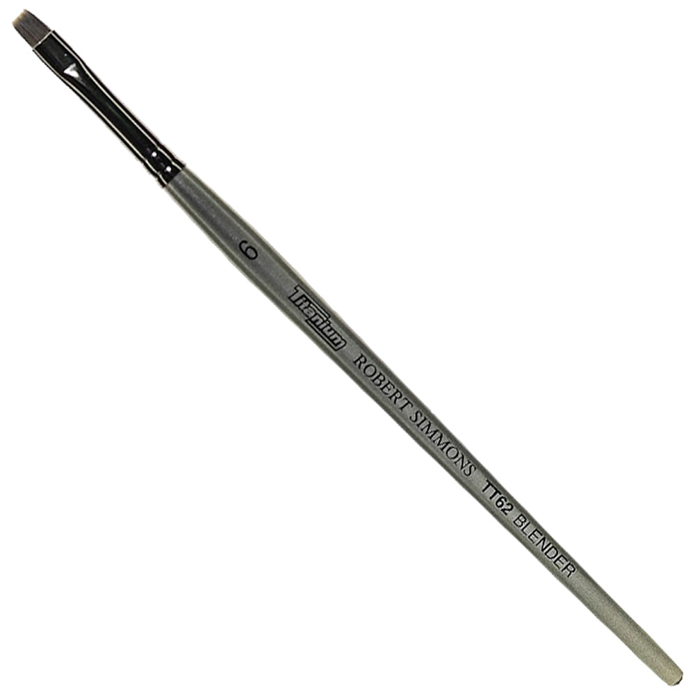 Robert Simmons Titanium Interlocked Bristle Brush Blender #6