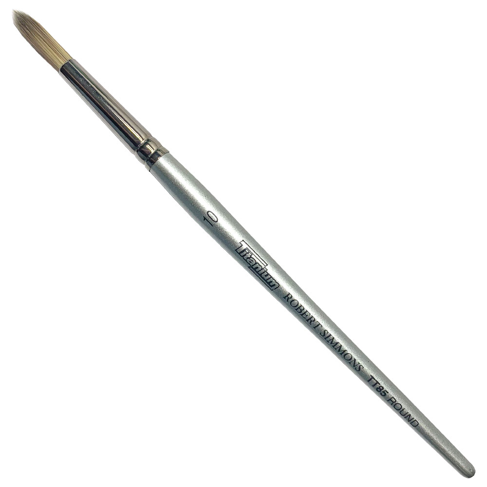 Robert Simmons Titanium Interlocked Bristle Brush Round #10
