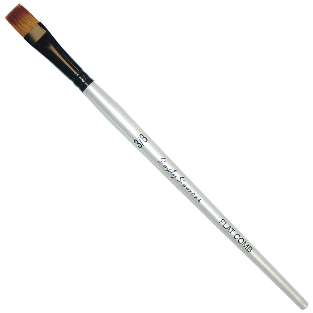 Robert Simmons Simply Simmons Synthetic Mixed Media Brush Flat Comb 3/8"