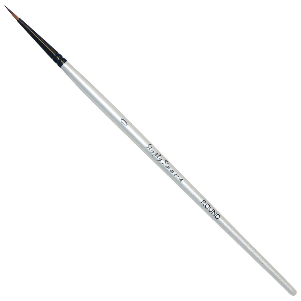 Robert Simmons Simply Simmons Synthetic Mixed Media Brush Round #0
