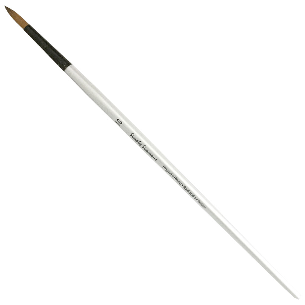 Robert Simmons Simply Long Handle Brush Round #16