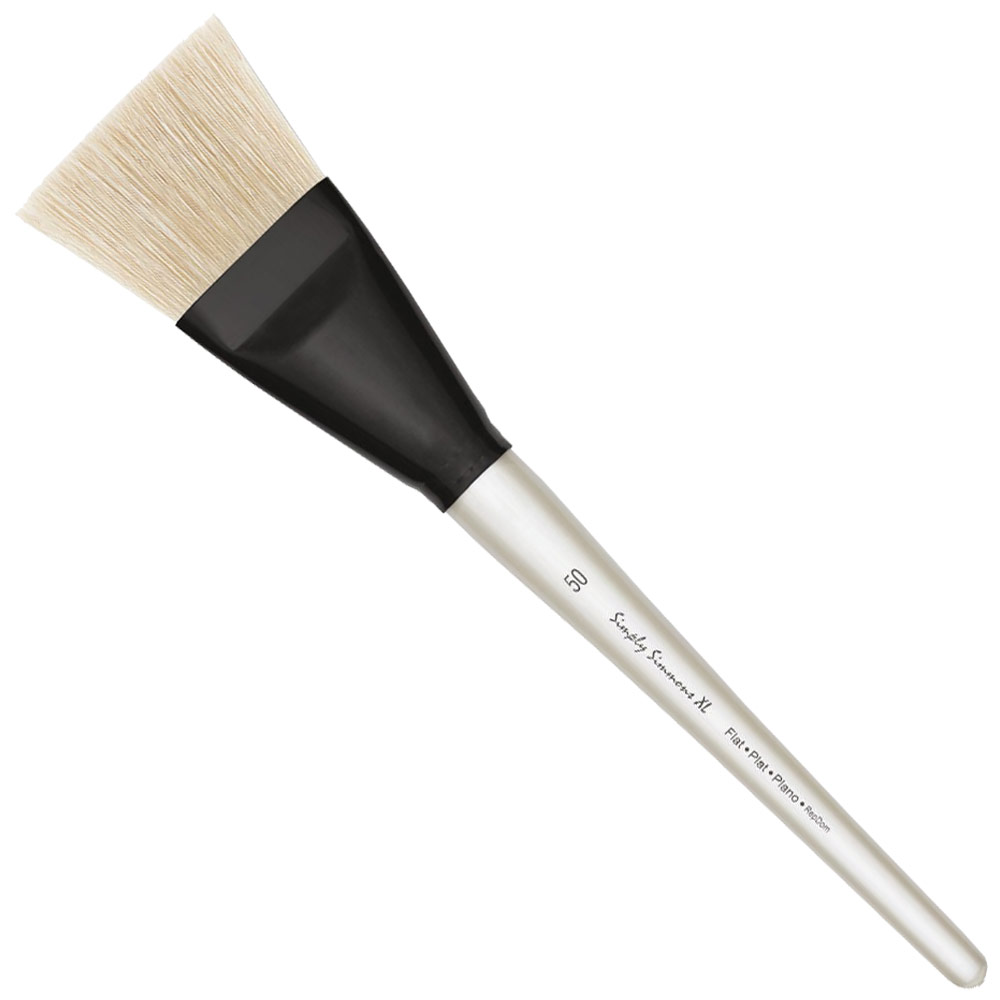 Robert Simmons Simply Simmons XL Natural Bristle Brush Flat #50
