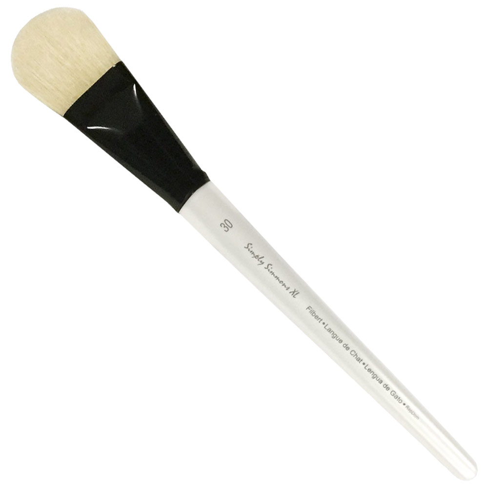 Robert Simmons Simply Simmons XL Natural Bristle Brush Filbert #30