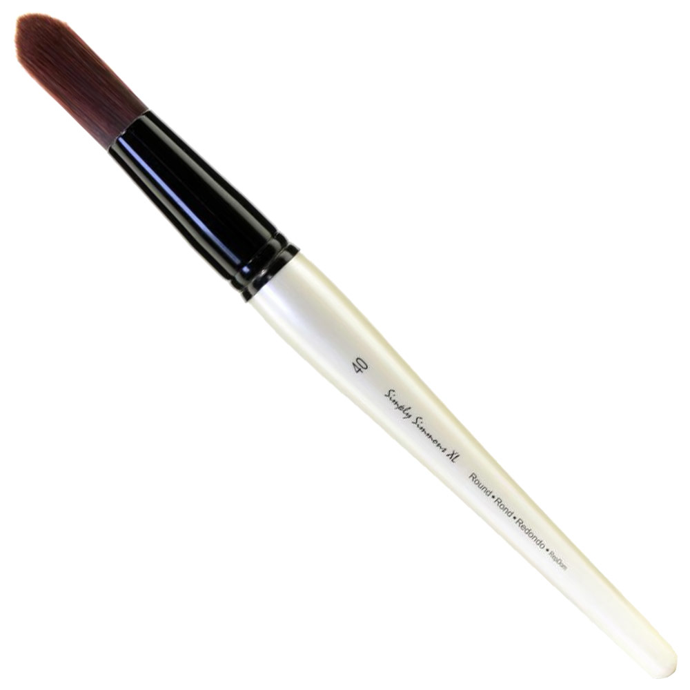 Robert Simmons Simply Simmons XL Stiff Synthetic Brush Round #40
