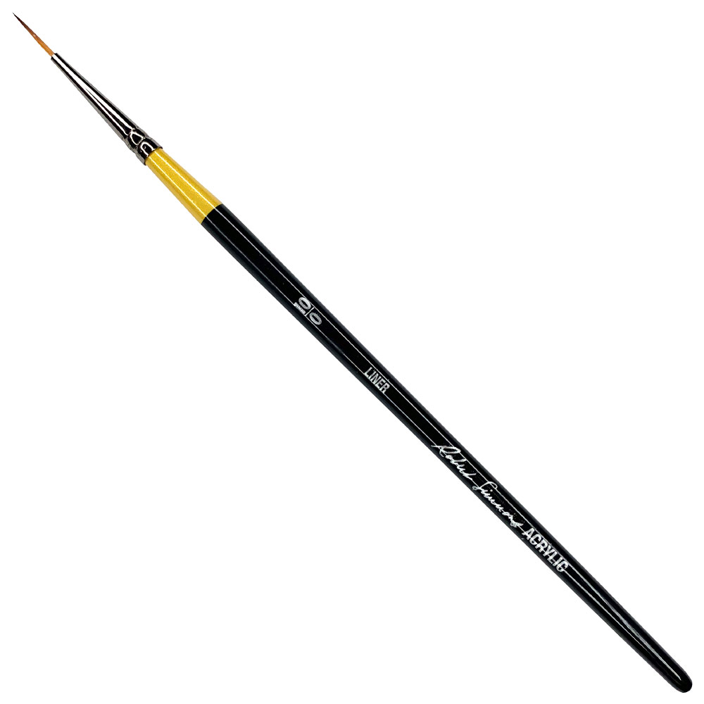 Robert Simmons Acrylic Short Handle Brush Liner #10/0