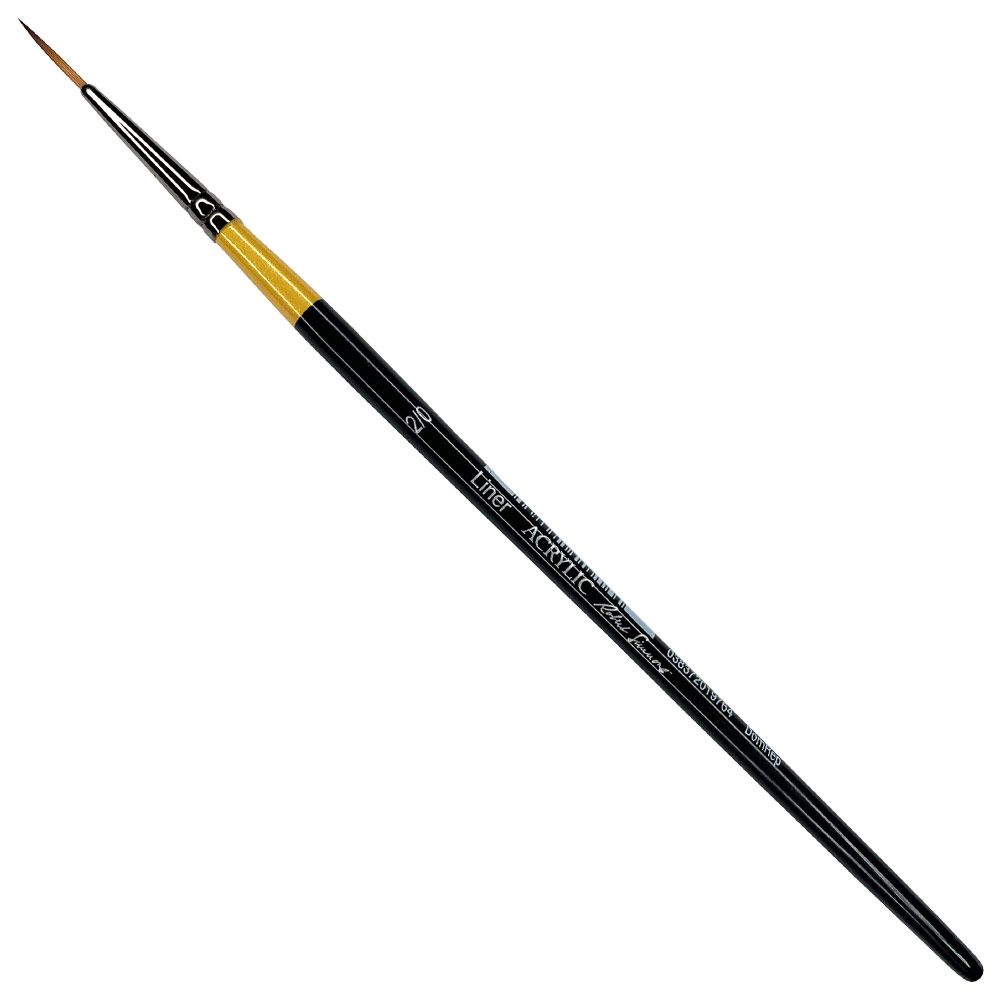 Robert Simmons Acrylic Short Handle Brush Liner #2/0