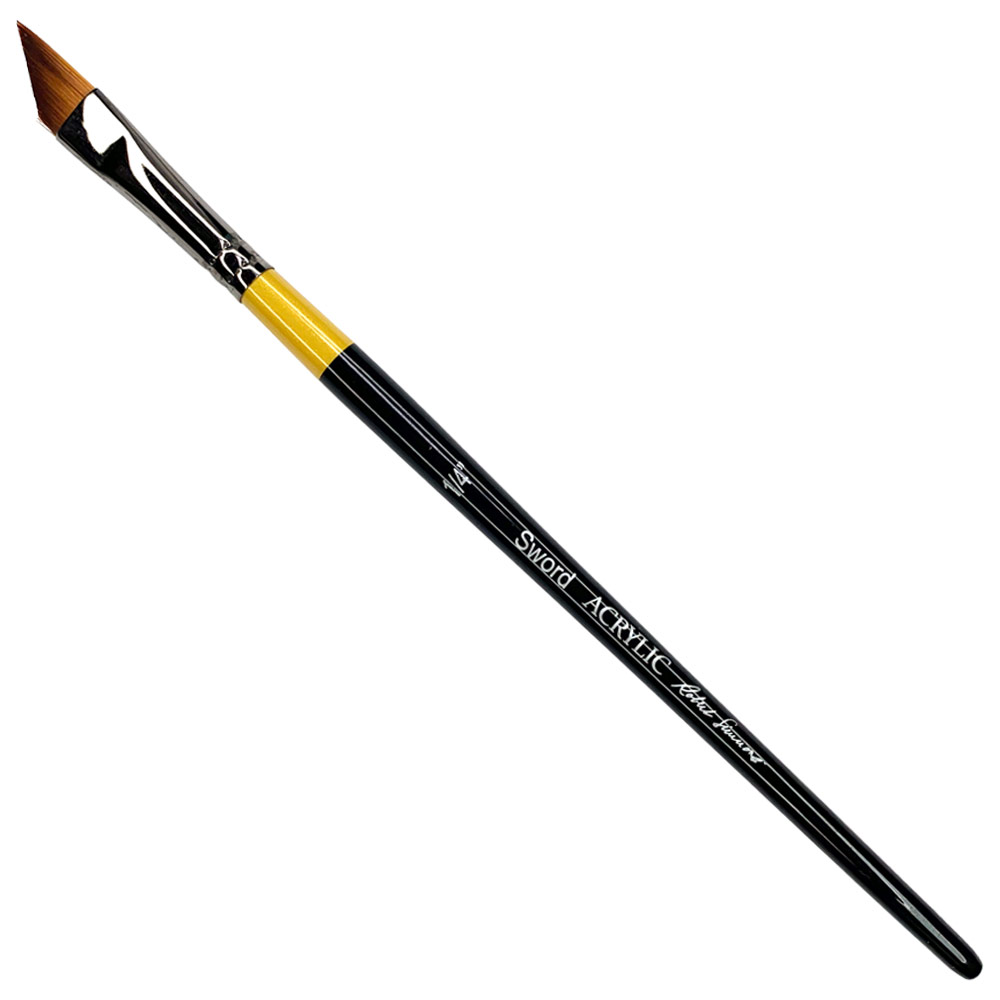 Robert Simmons Acrylic Short Handle Brush Sword 1/4"