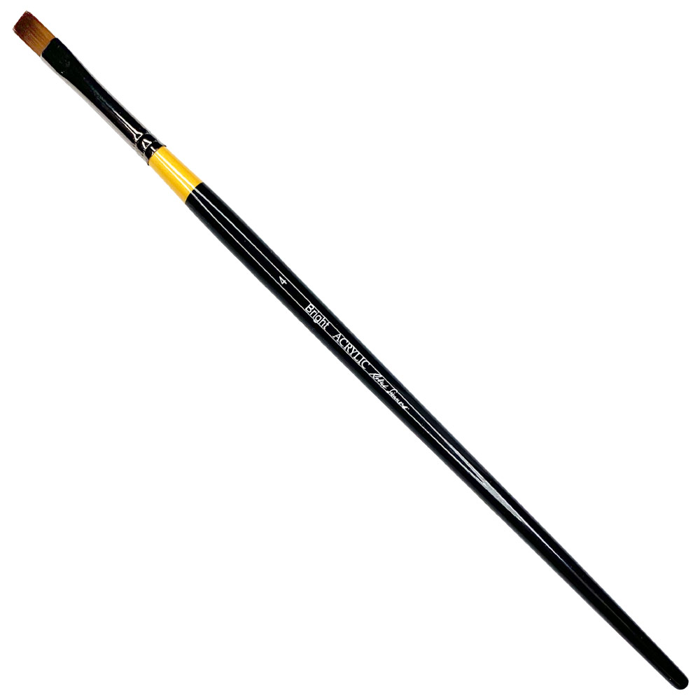 Robert Simmons Acrylic Long Handle Brush Bright #4