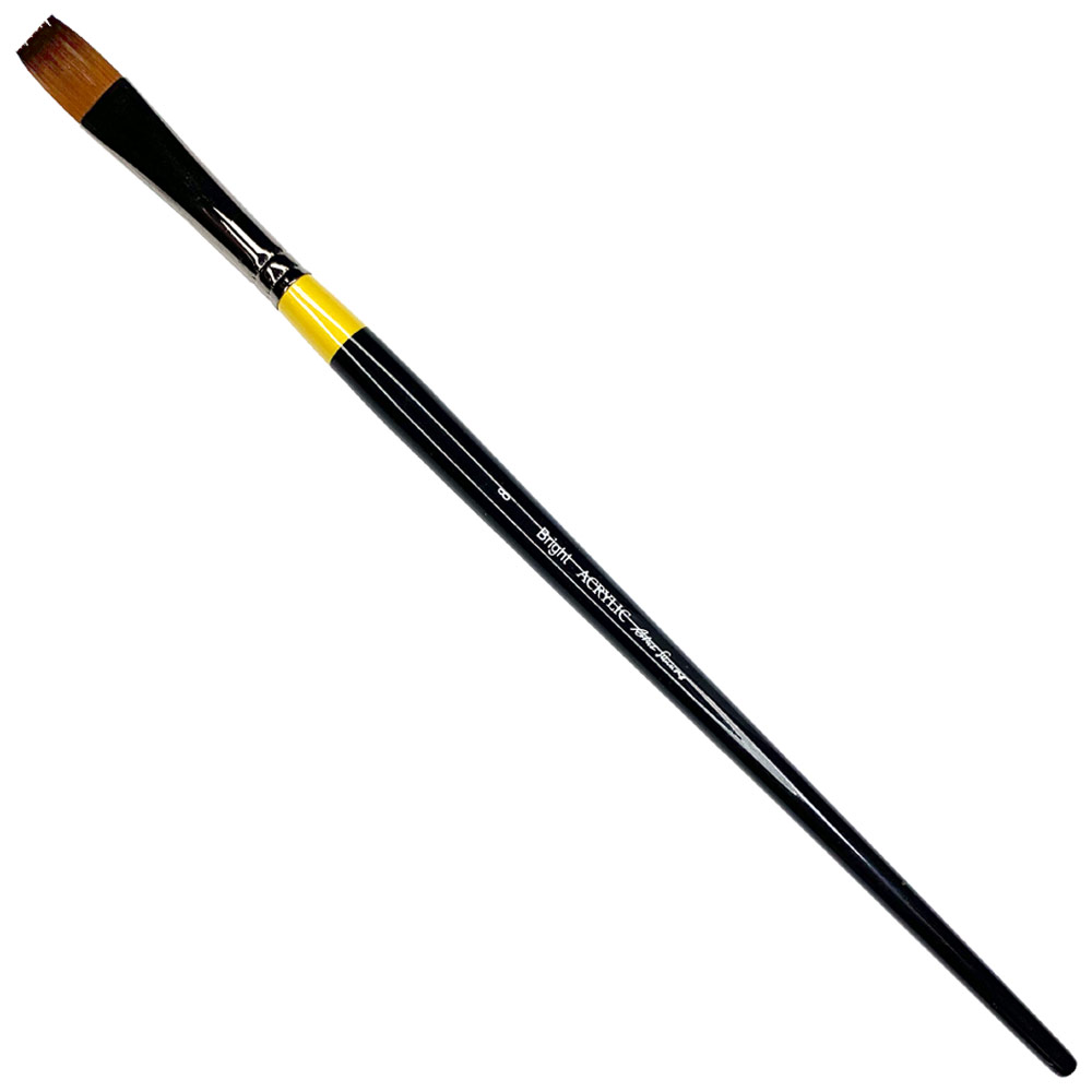 Robert Simmons Acrylic Long Handle Brush Bright #8