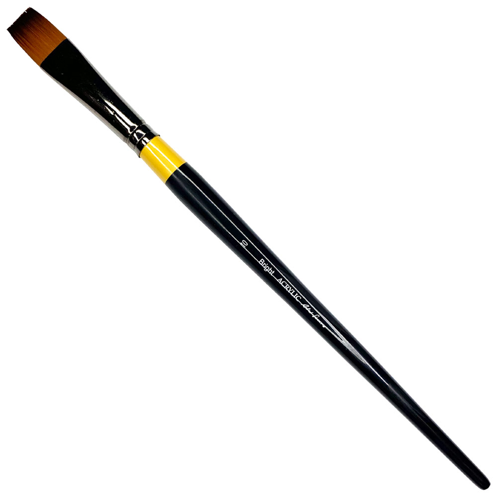 Robert Simmons Acrylic Long Handle Brush Bright #10