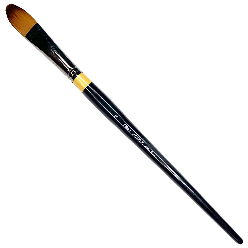 Robert Simmons Acrylic Long Handle Brush Filbert #10