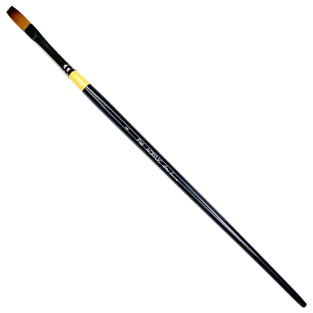 Robert Simmons Acrylic Long Handle Brush Flat #4