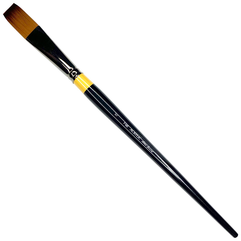 Robert Simmons Acrylic Long Handle Brush Flat #10