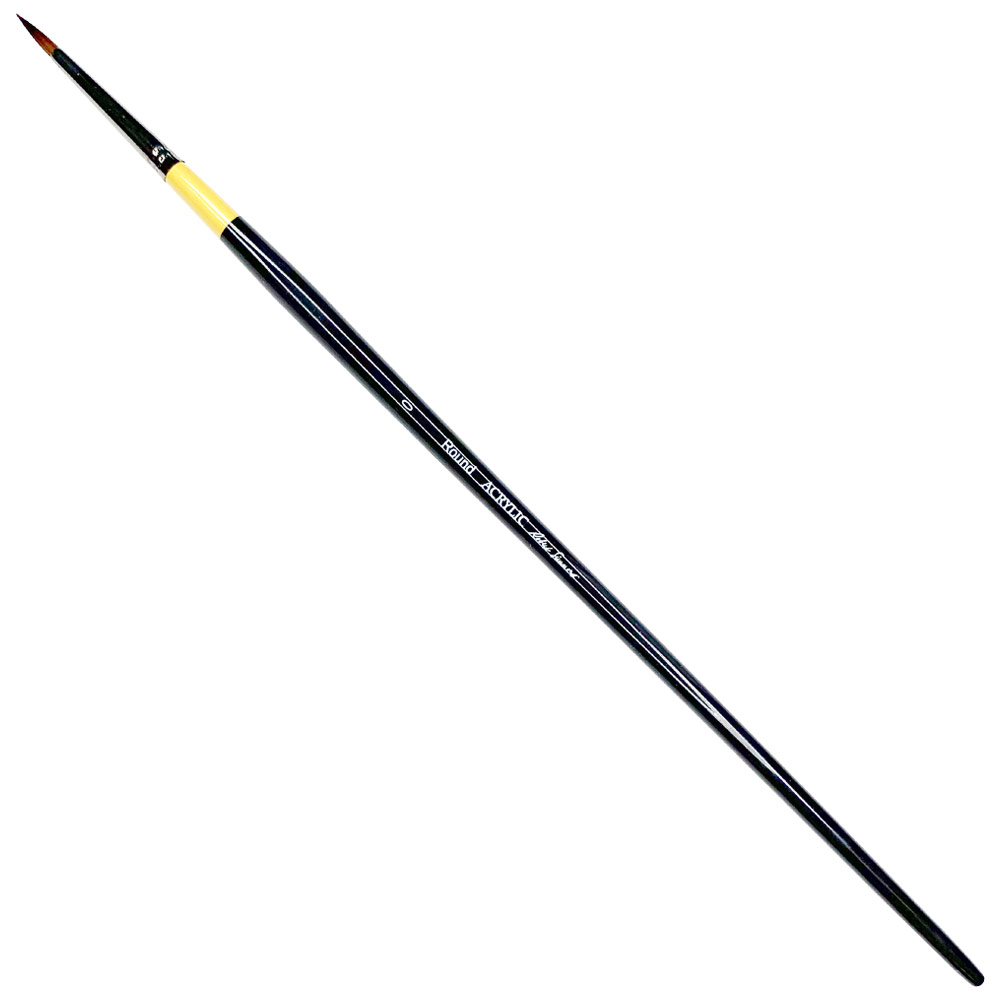 Robert Simmons Acrylic Long Handle Brush Round #0
