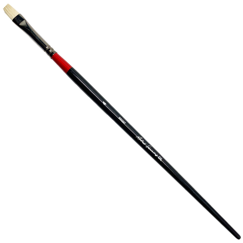Robert Simmons Bristle Oil Long Handle Brush Bright #4