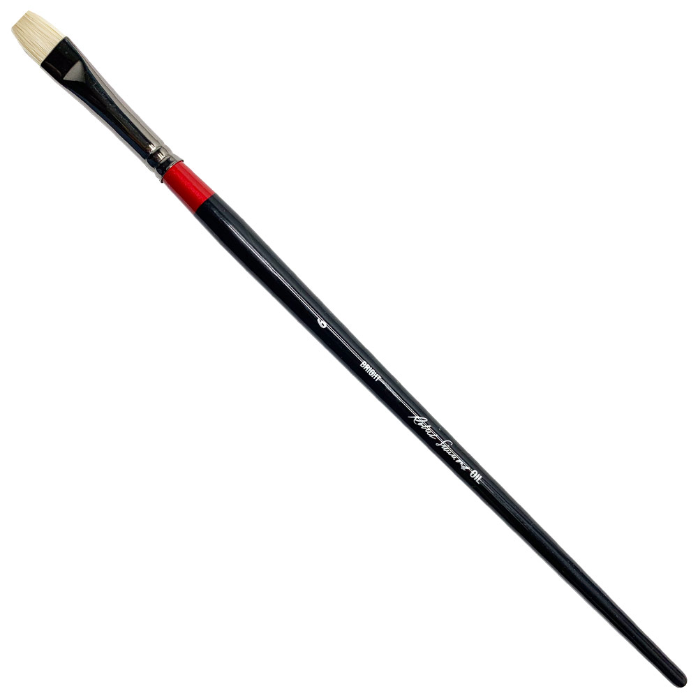 Robert Simmons Bristle Oil Long Handle Brush Bright #6