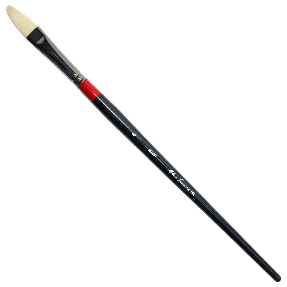 Robert Simmons Bristle Oil Long Handle Brush Filbert #8