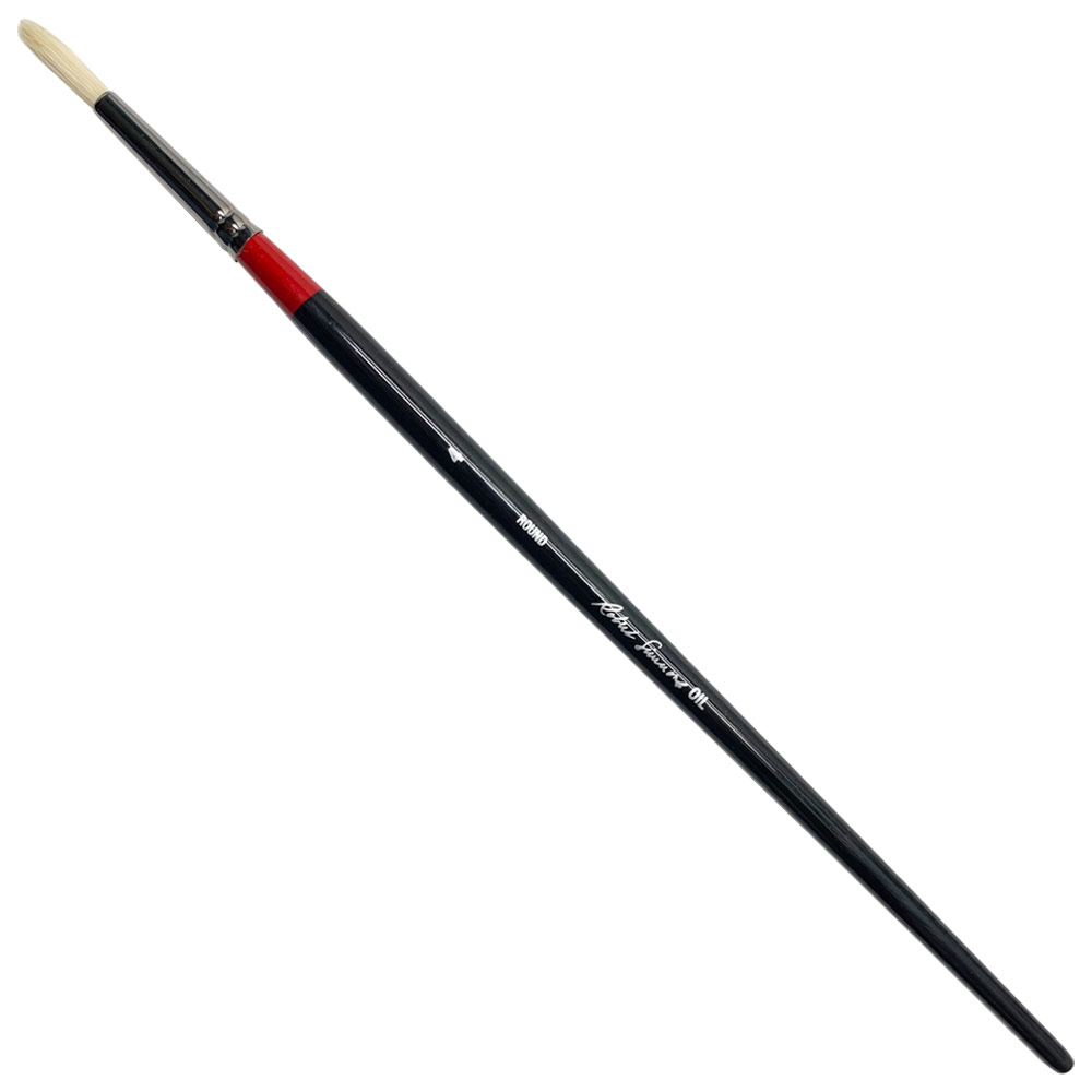 Robert Simmons Bristle Oil Long Handle Brush Round #4