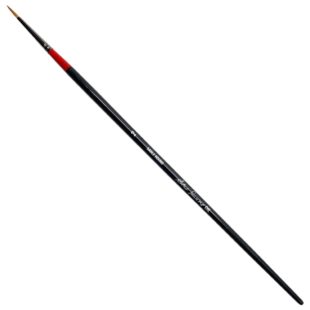 Robert Simmons Sable Oil Long Handle Brush Round #2