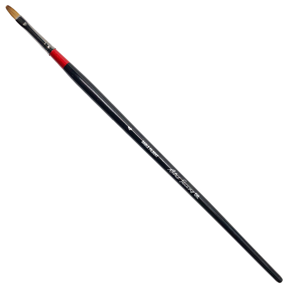 Robert Simmons Sable Oil Long Handle Brush Filbert #4