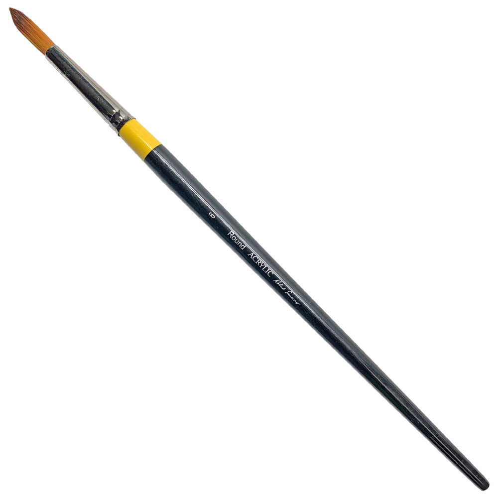 Robert Simmons Acrylic Long Handle Brush Round #6