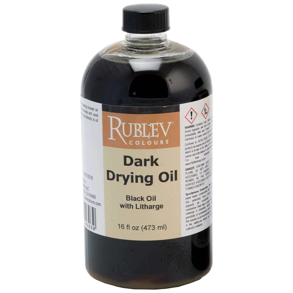Rublev Colours Dark Drying Oil 16oz