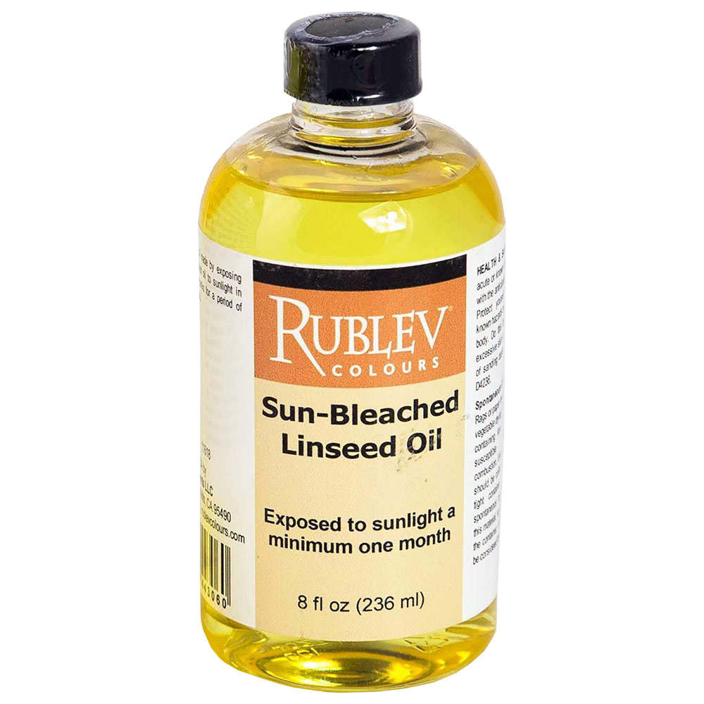 Rublev Colours Sun-Bleached Linseed Oil 8oz