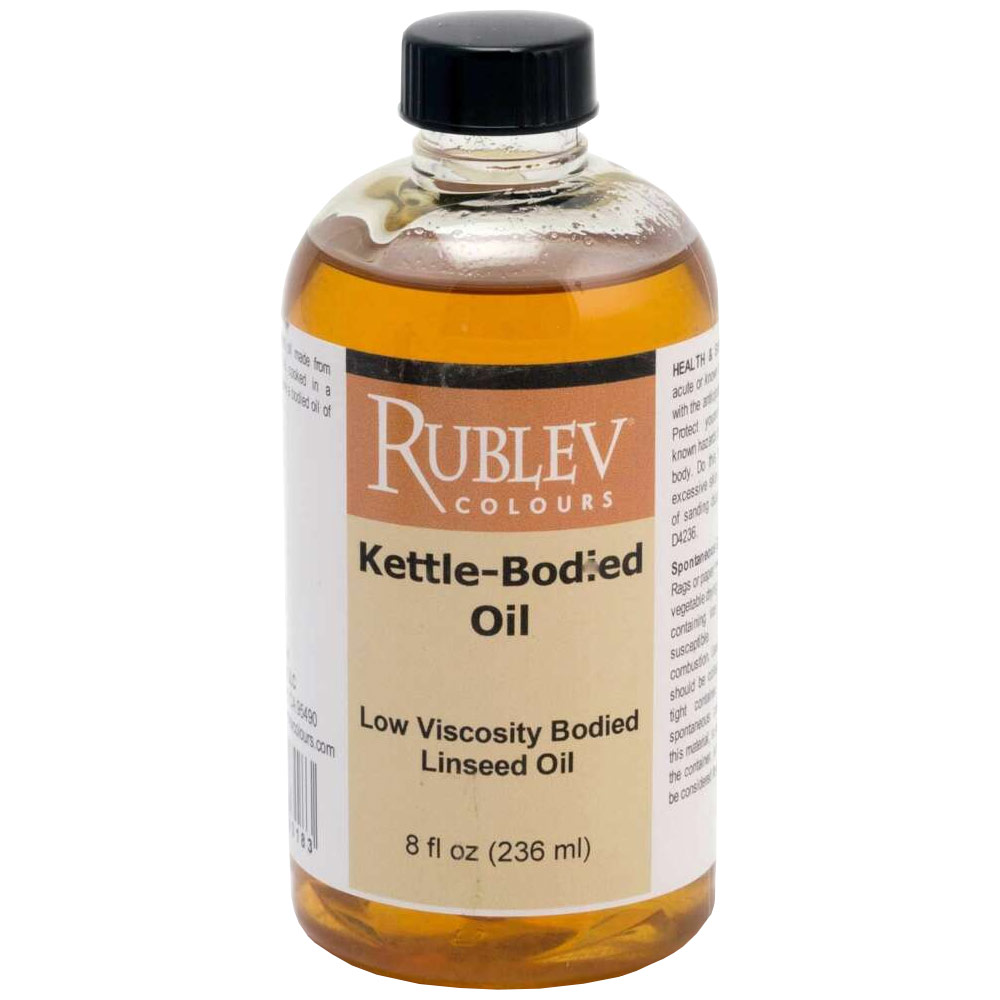 Rublev Colours Kettle-Bodied Oil 8oz Low Viscosity