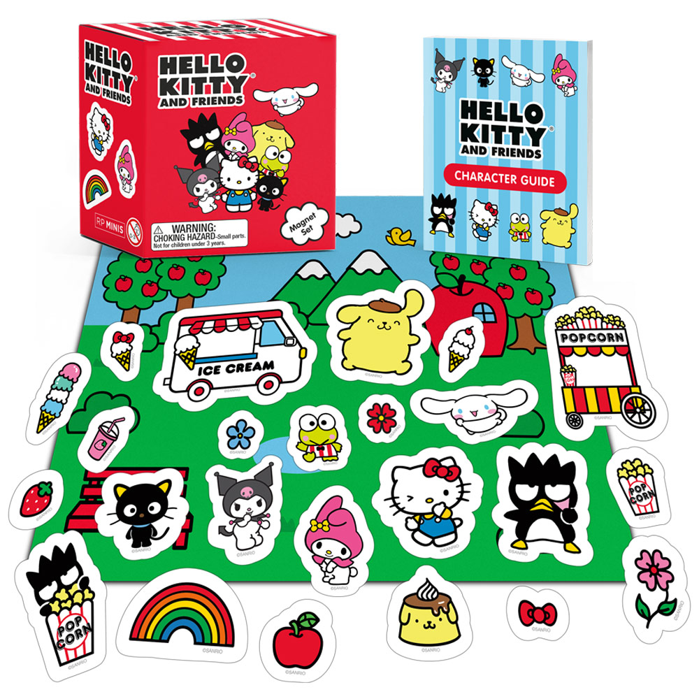 Running Press Hello Kitty & Friends Magnet 25 Set