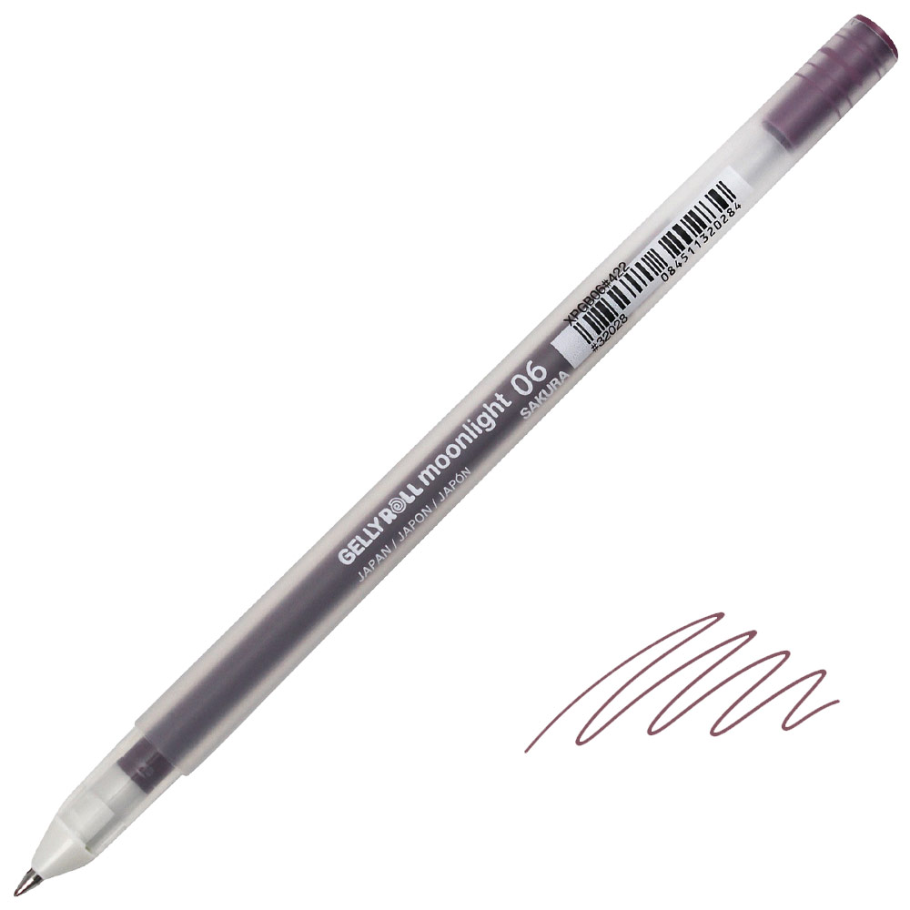 Sakura Gelly Roll 06 Moonlight Gel Pen 0.3mm Bordeaux