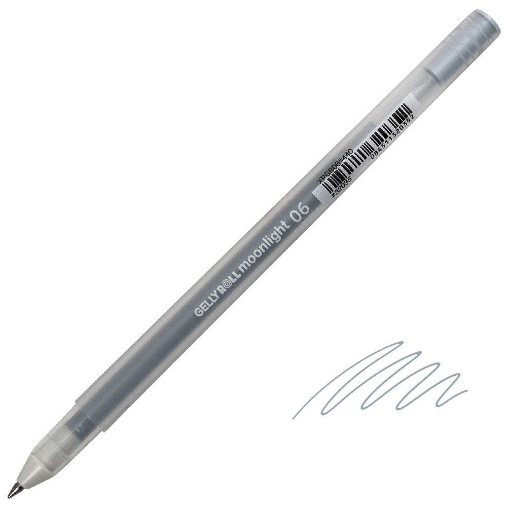 Sakura Gelly Roll 06 Moonlight Gel Pen 0.3mm Blue Gray