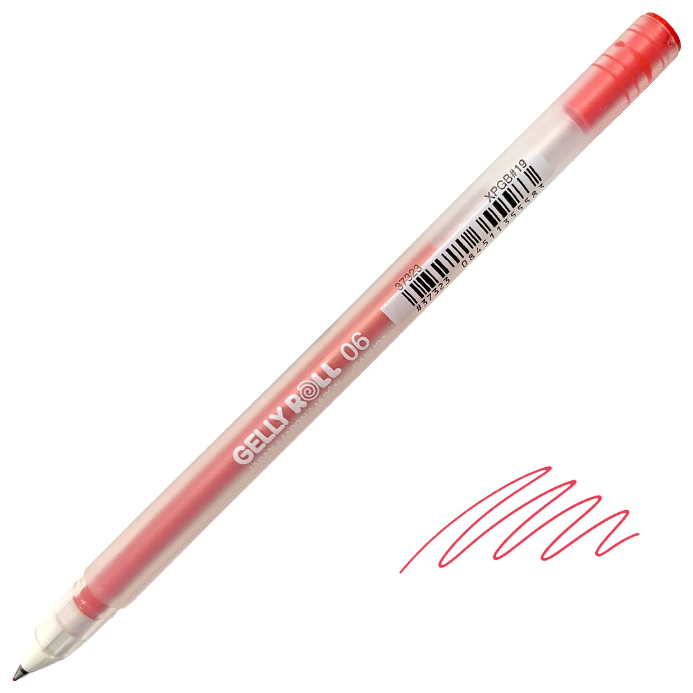 Sakura Gelly Roll 06 Fine Gel Pen 0.3mm Red