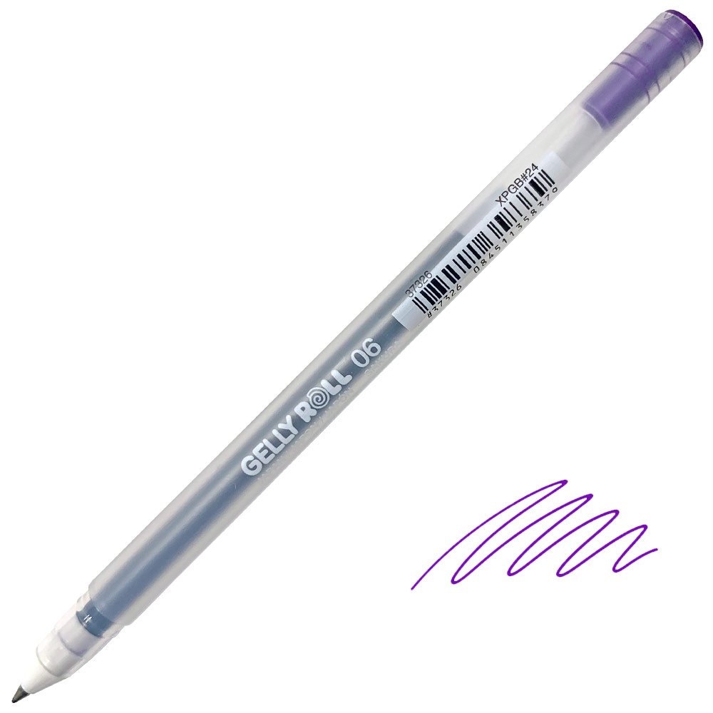 Sakura Gelly Roll 06 Fine Gel Pen 0.3mm Purple