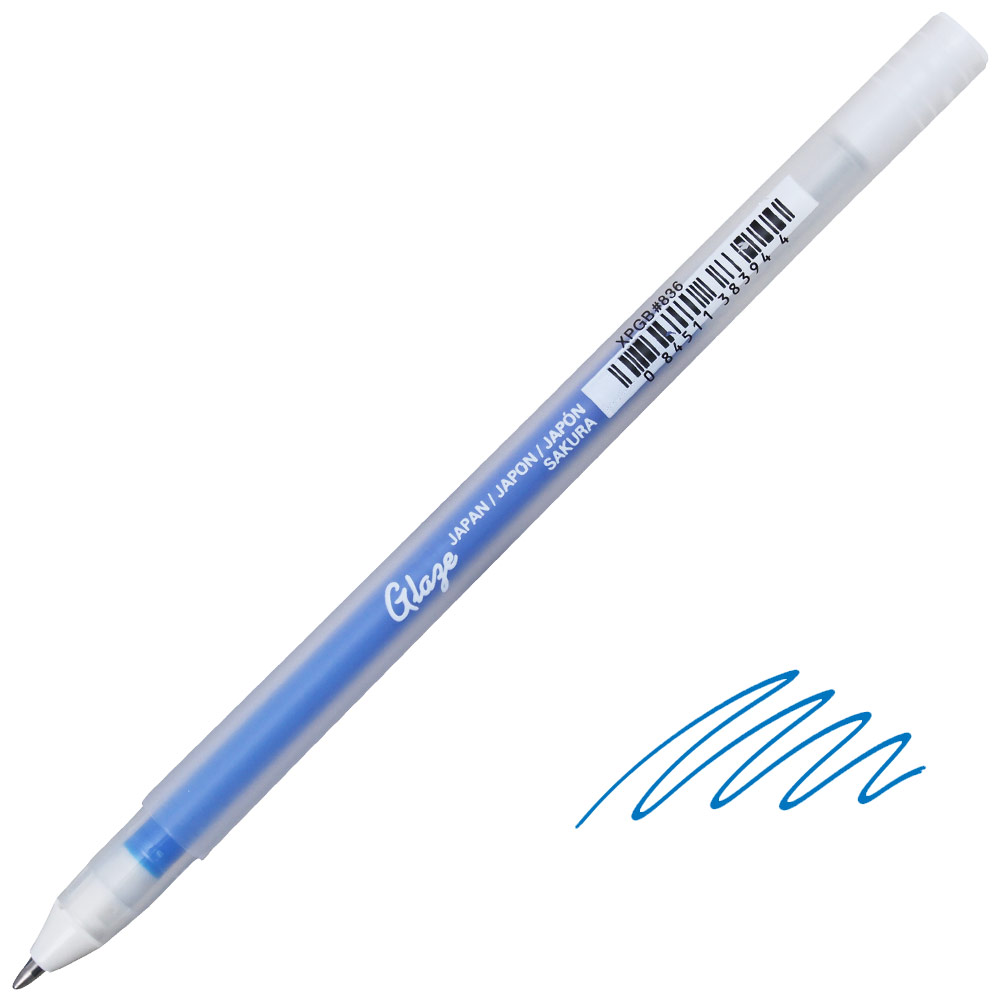 Sakura Glaze Glossy 3D Color Pen Blue