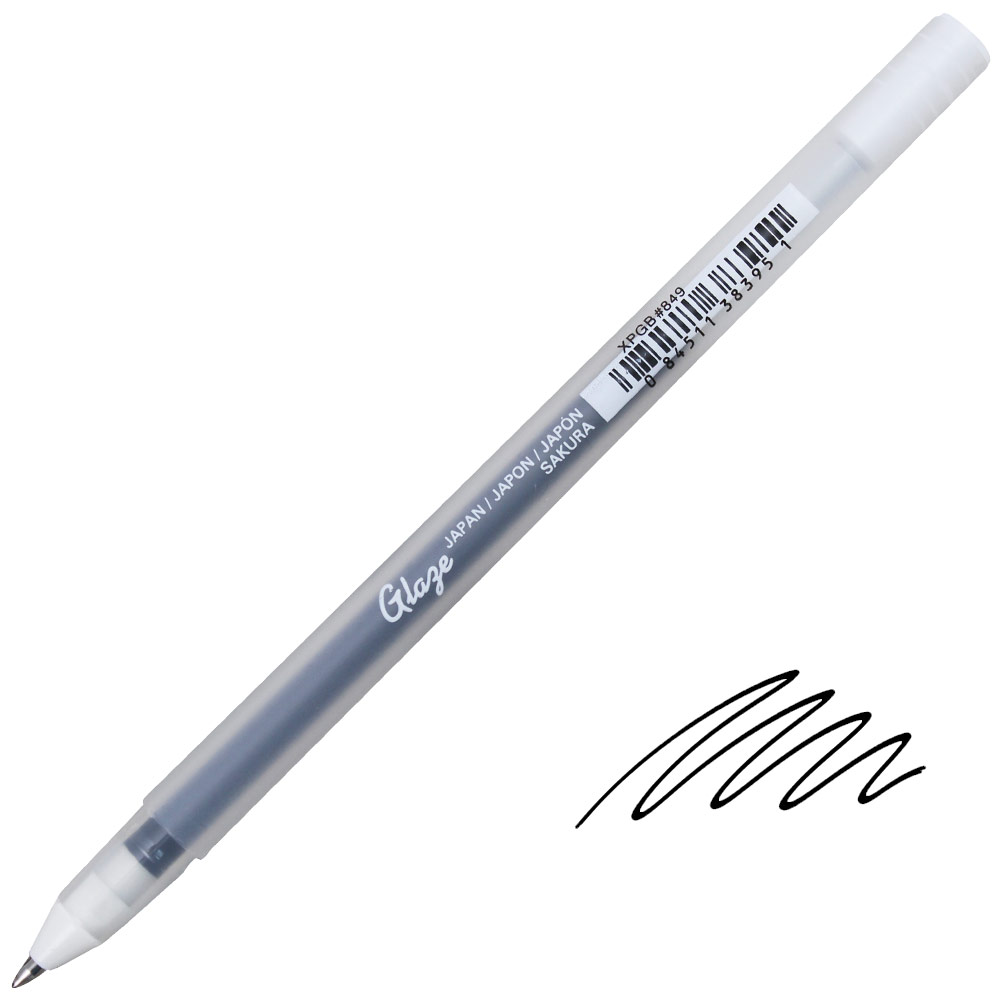 2 DOZEN: Sakura Gelly Roll Medium Point BLACK ink 08 Rollerball Pens  (SAK37521)