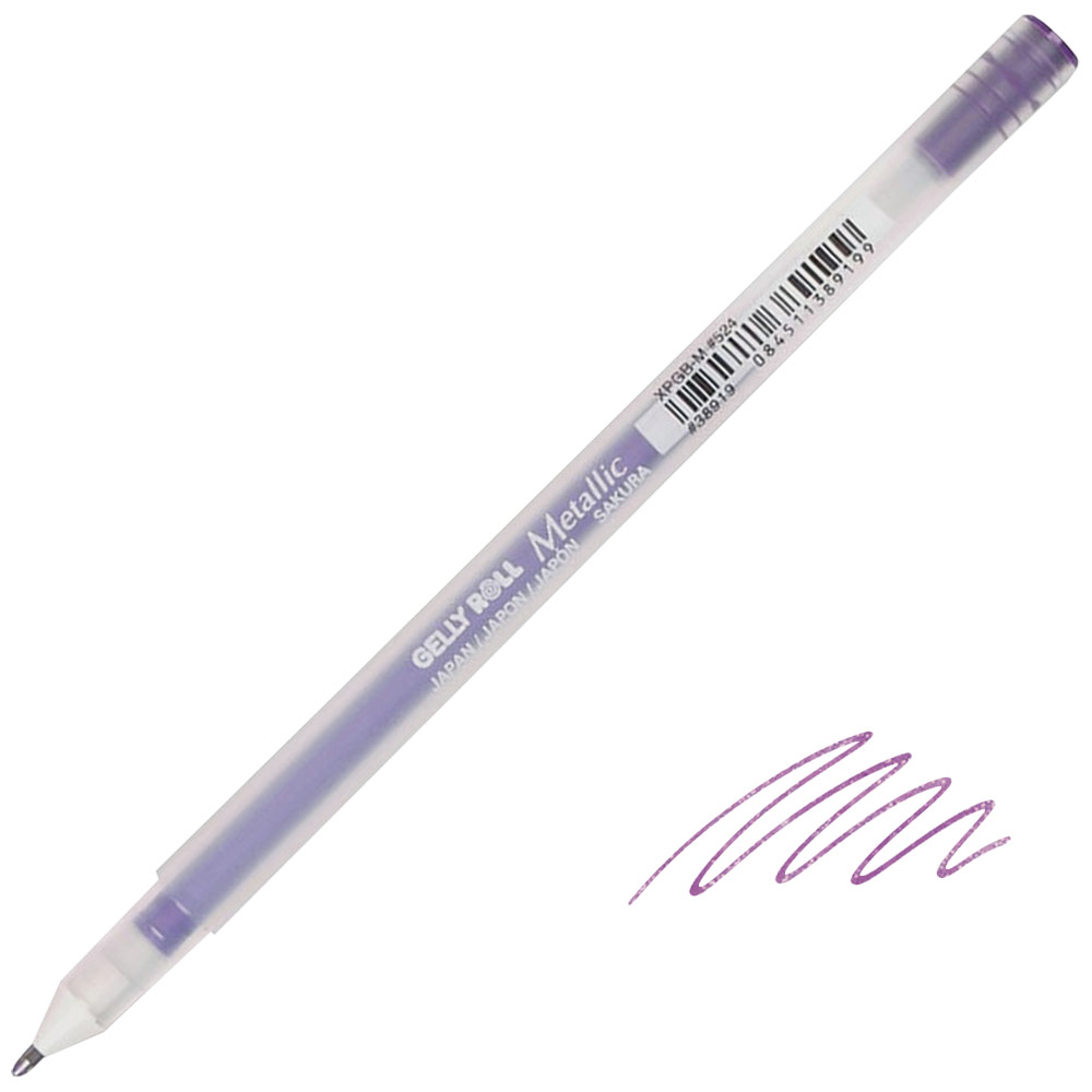 Sakura Gelly Roll Metallic Gel Pen 0.4mm Purple