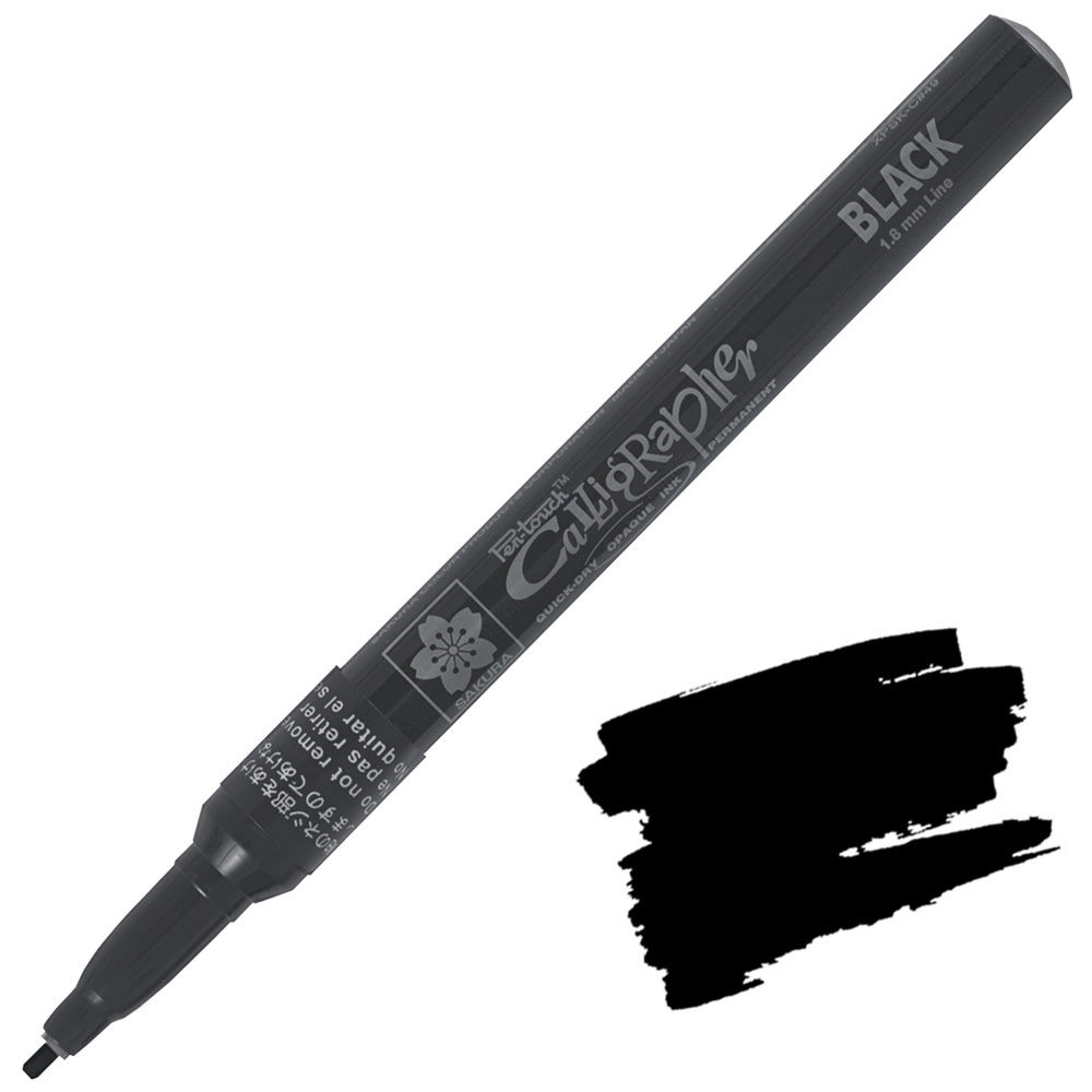 Sakura Pen-Touch Calligrapher Pen 1.8mm Black