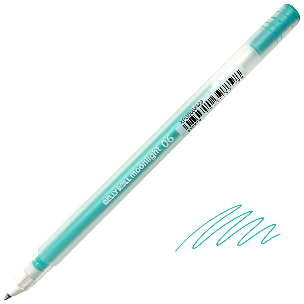 Sakura Gelly Roll 06 Moonlight Gel Pen 0.3mm Green