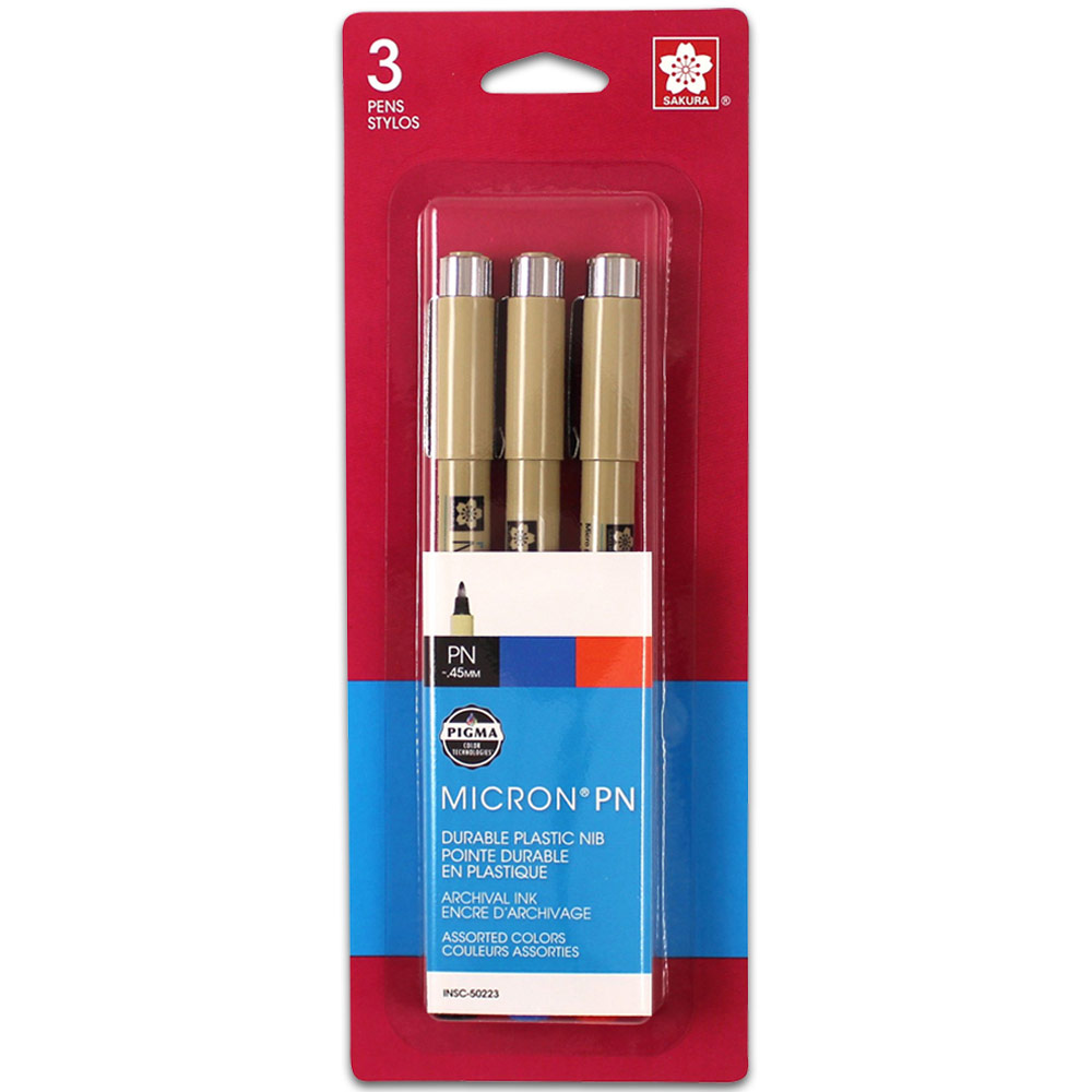 Sakura® Pigma® Micron® Pens (3-Pack)
