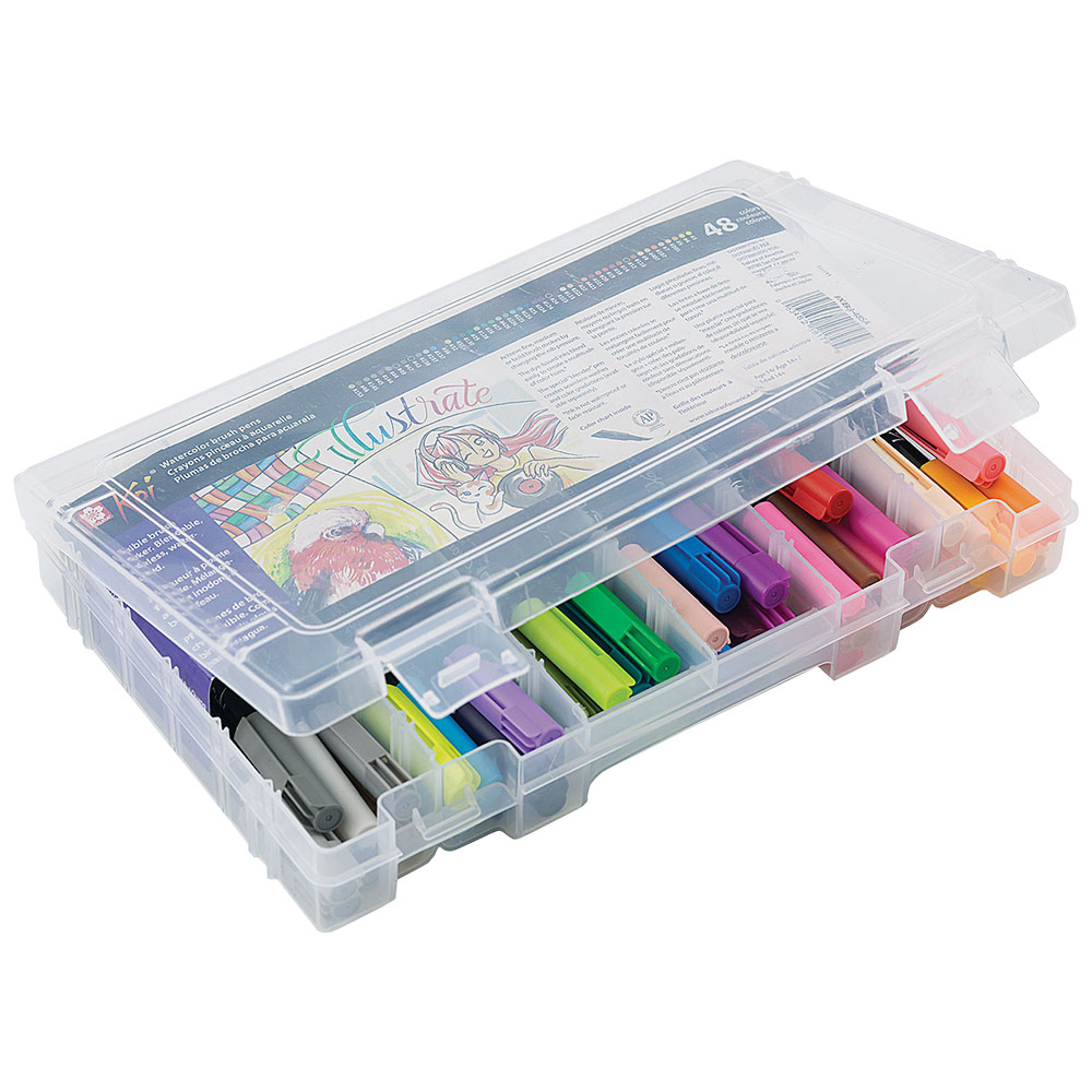 Watercolor Brush Pens, Set of 48