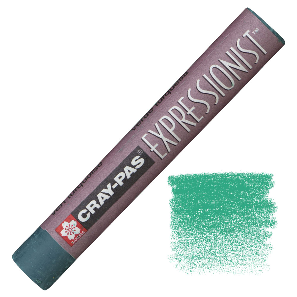 Sakura Cray-Pas Expressionist Extra Fine Oil Pastel Turquoise Green