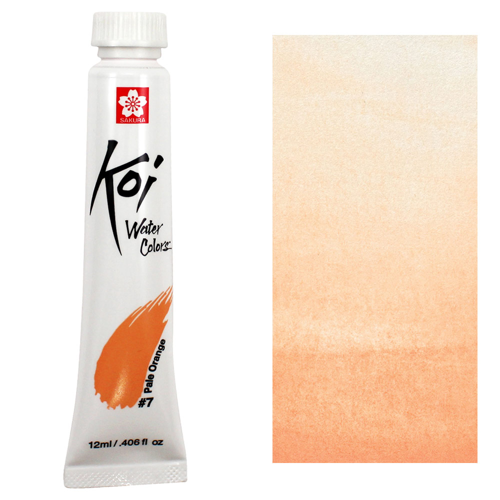 Koi Watercolor 12ml Tube - Pale Orange