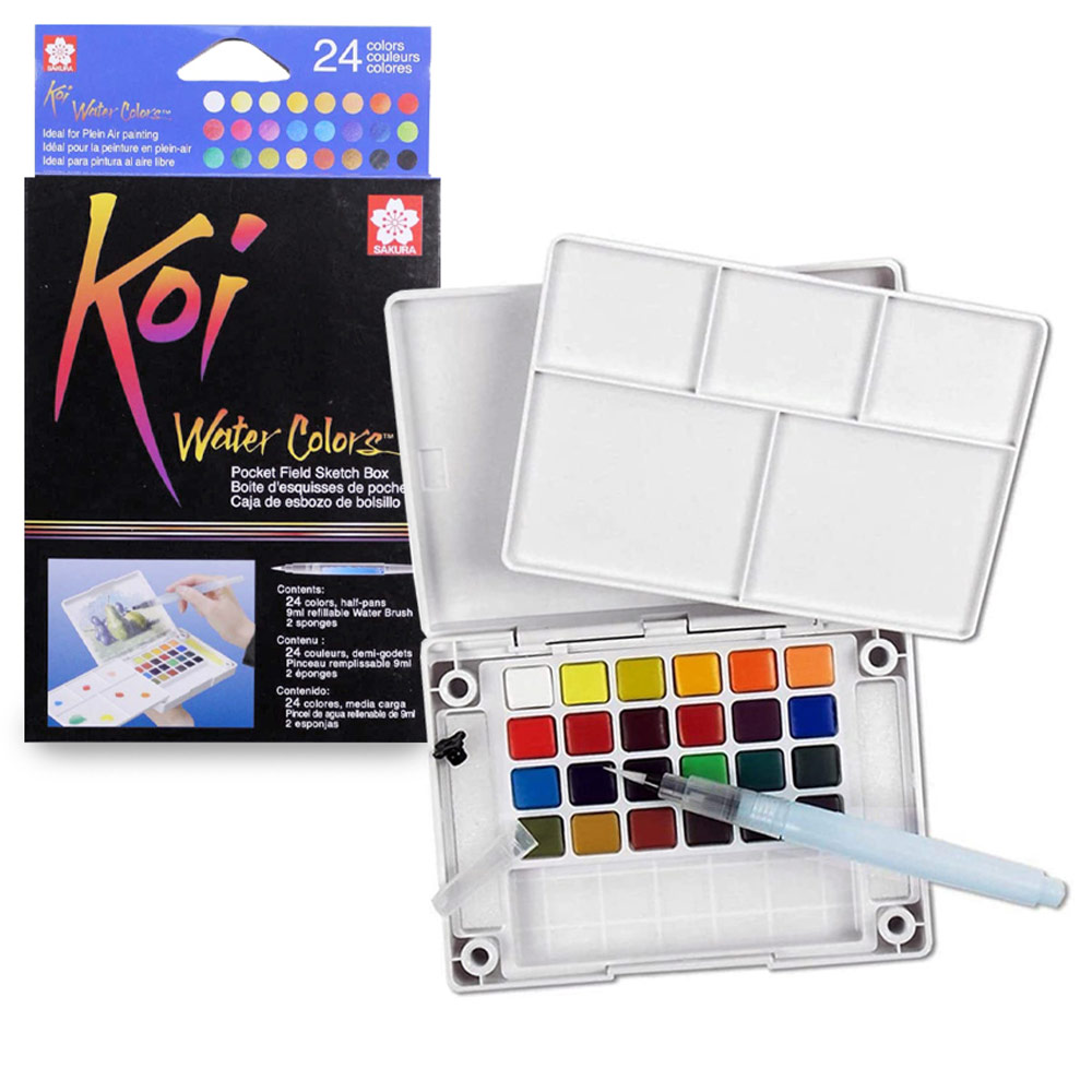 Koi Meets Girl - Paint at Home Kit