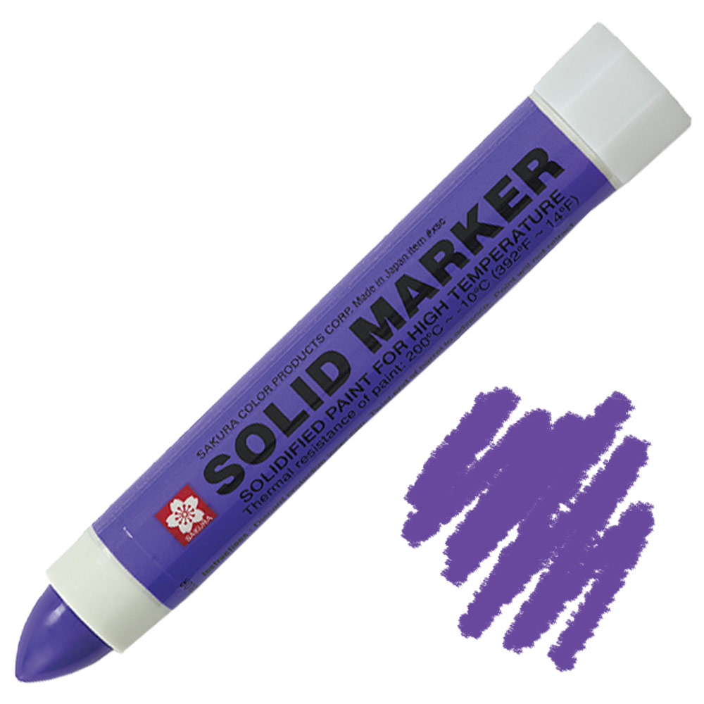 Sakura Solid Marker Solidified Paint Stick Purple